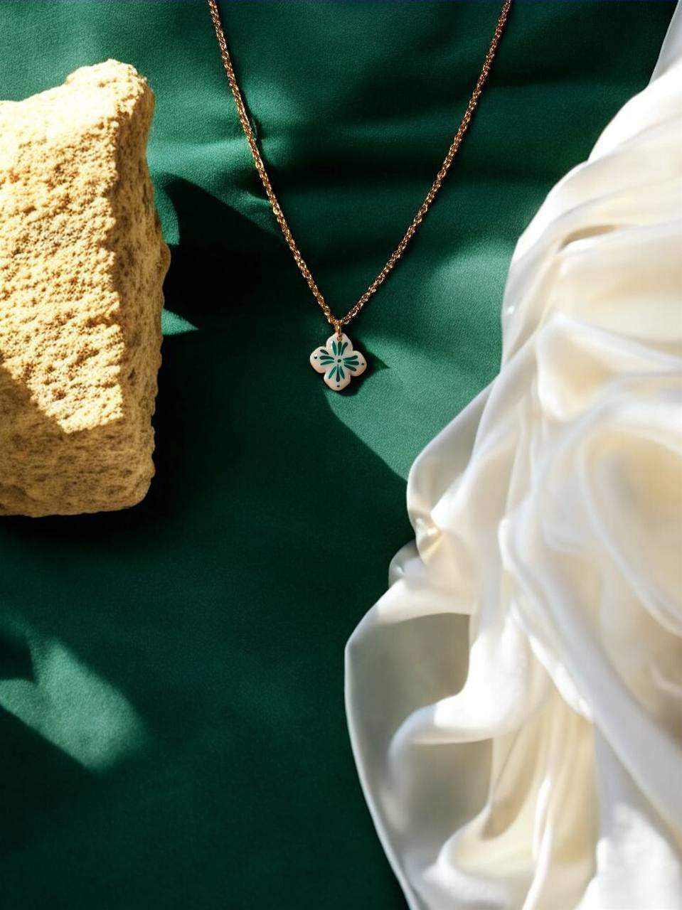 Collana LOVE PALERMO verde