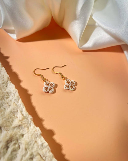 Orecchini pendenti LOVE PALERMO mocha