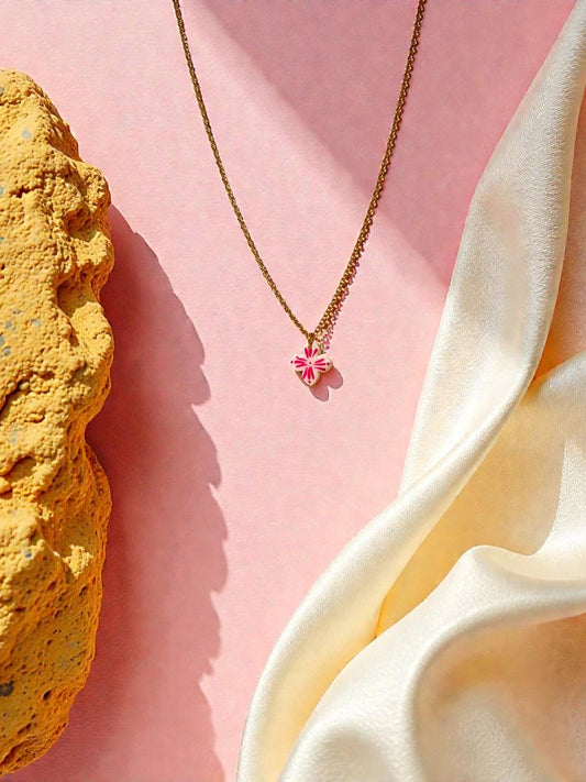 Collana LOVE PALERMO fucsia