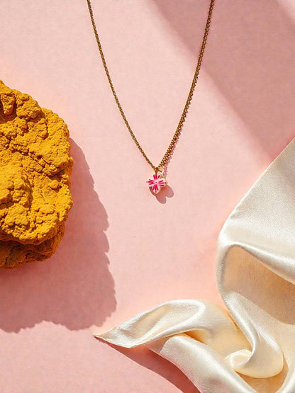 Collana LOVE PALERMO fucsia