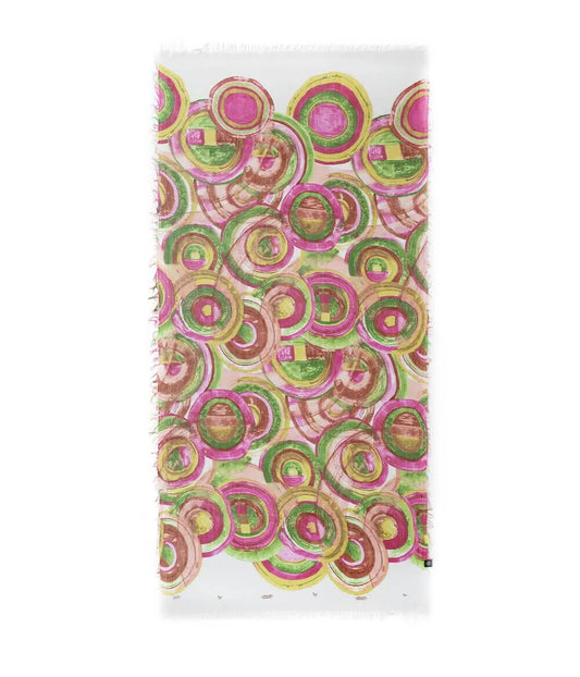 Foulard in Bambù KANDINSKY bianco