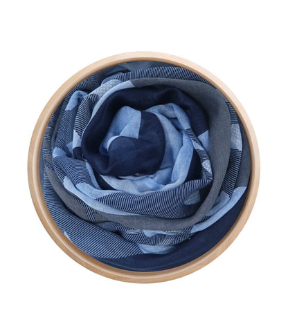 Foulard in Bambù KLEE azzurro