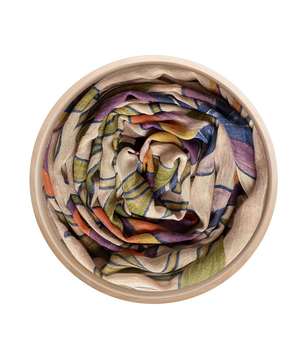 Foulard in Bambù MUCHA beige