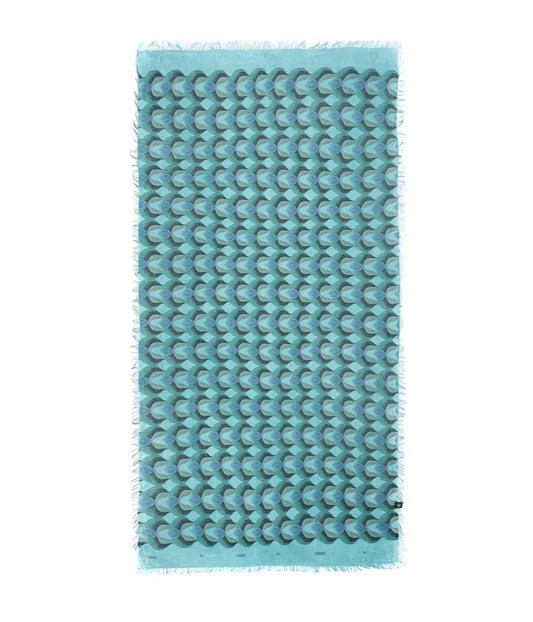 Foulard in Bambù MUNCH azzurro