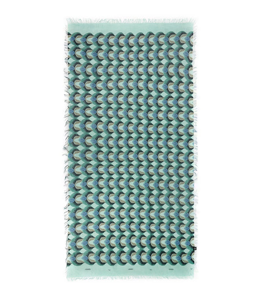 Foulard in Bambù MUNCH verde bottiglia
