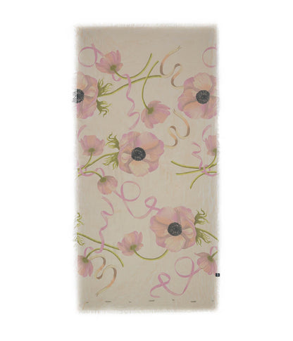 Foulard in Bambù O' KEEFFE rosa pesca