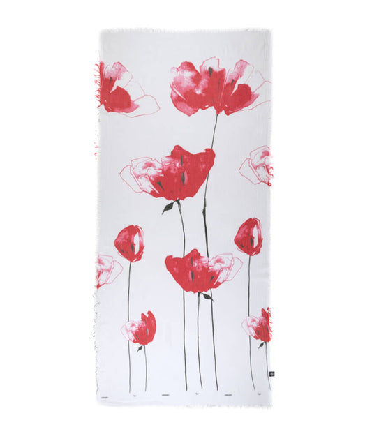 Foulard in Bambù SCHIELE bianco sporco