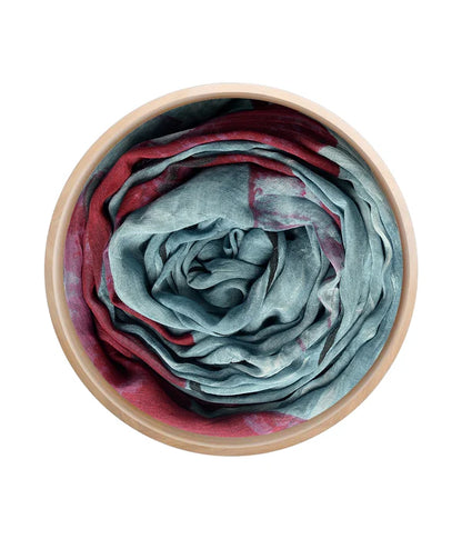 Foulard in Bambù SCHIELE blu denim