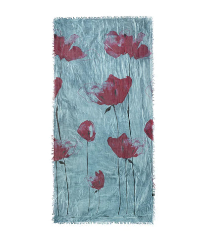 Foulard in Bambù SCHIELE blu denim