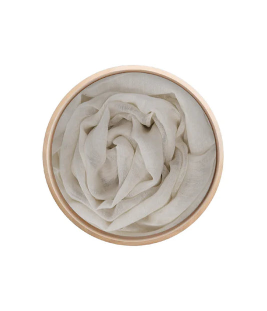 Foulard in Bambù Tinta Unita AVORIO