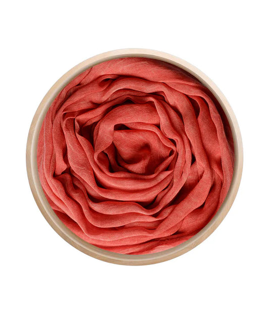 Foulard in Bambù Tinta Unita ROSSO VALENTINO