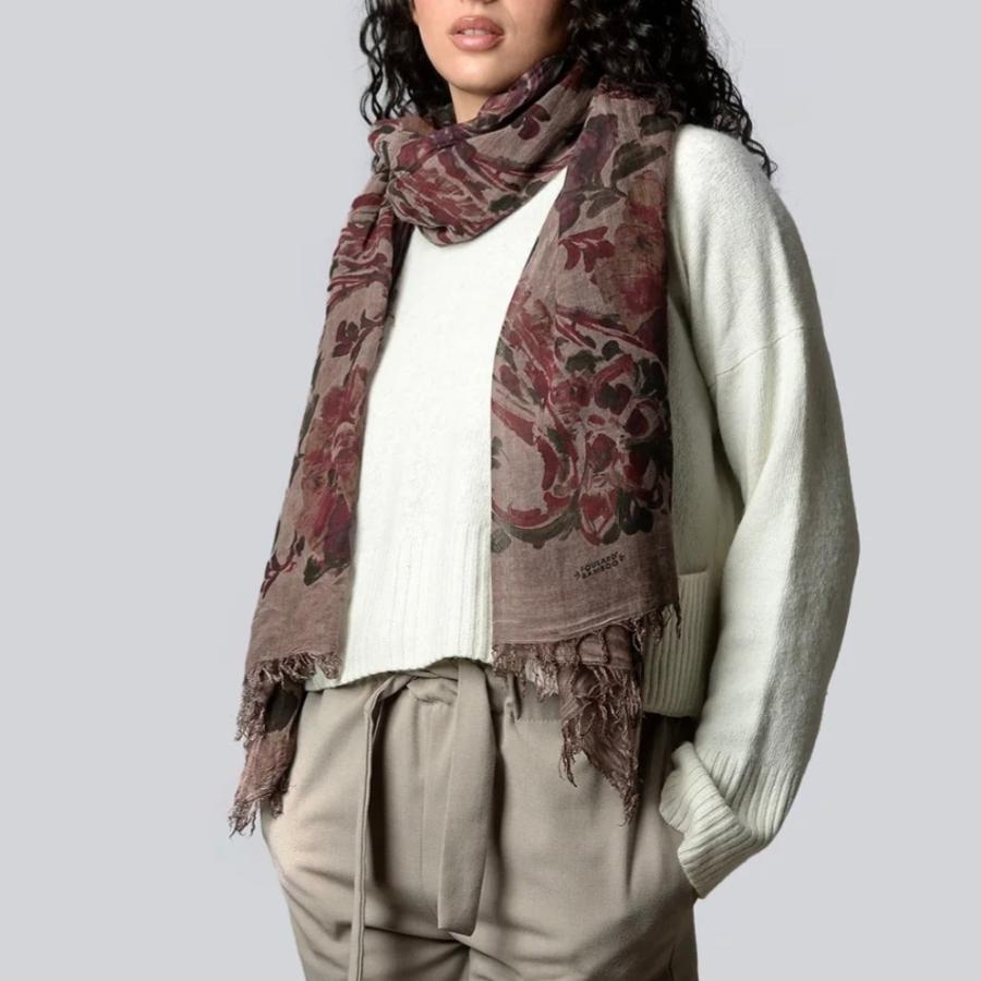 Foulard in Bambù VERONESE caffè