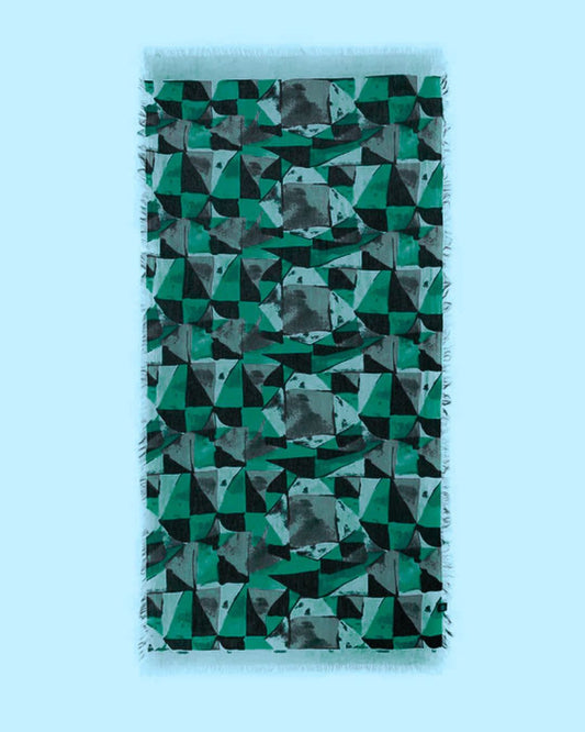 Foulard in Bambù BALLA Verde Smeraldo