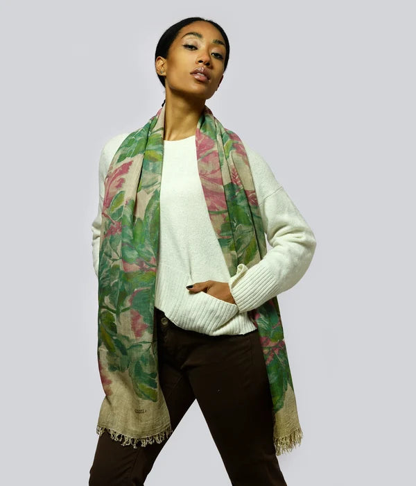 Foulard in Bambù BOLDINI beige