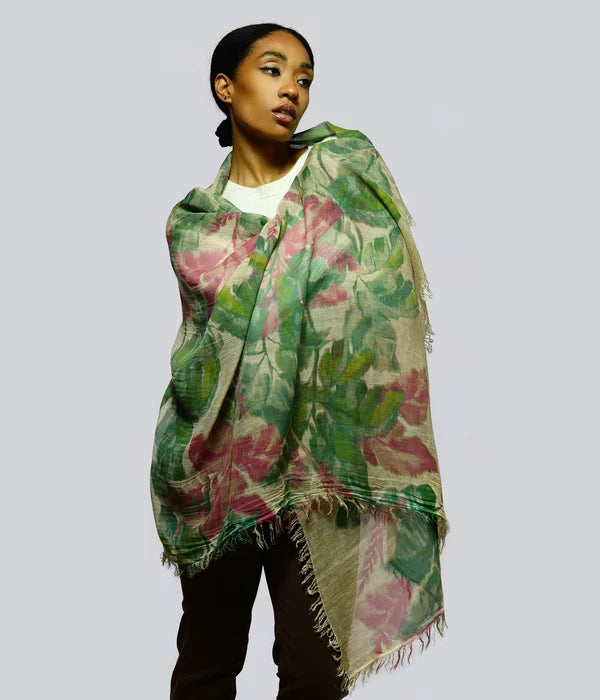 Foulard in Bambù BOLDINI beige