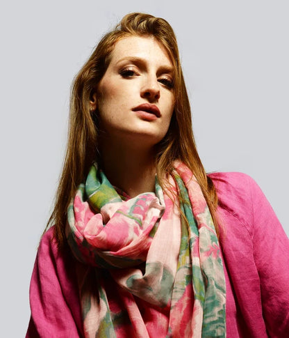 Foulard in Bambù BOLDINI rosa
