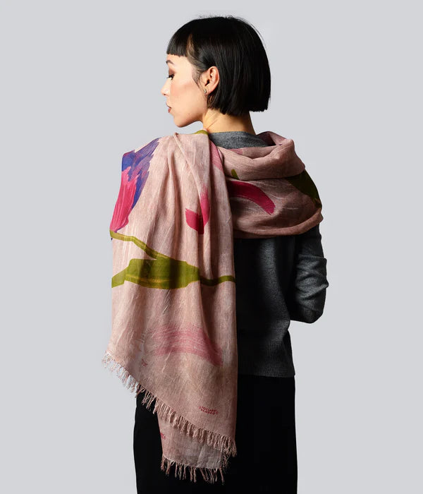 Foulard in Bambù DALì tortora