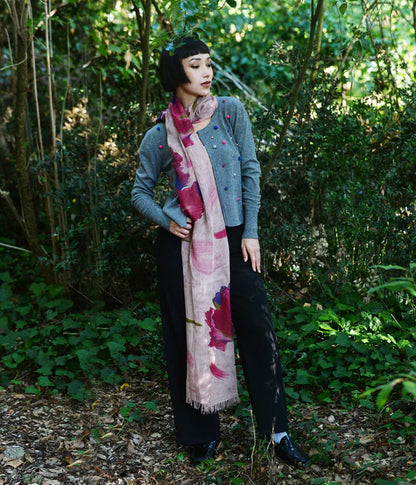 Foulard in Bambù DALì tortora