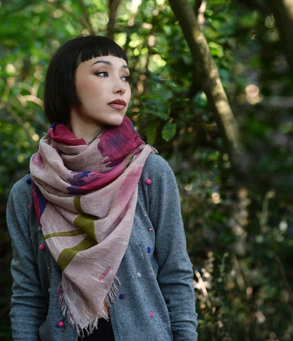 Foulard in Bambù DALì tortora