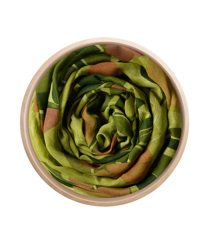 Foulard in Bambù DE LEMPICKA verde