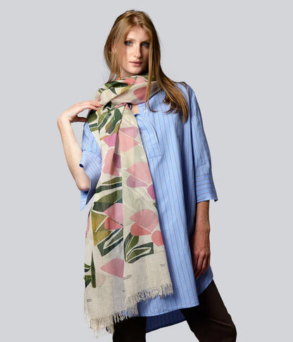 Foulard in Bambù DE LEMPICKA beige