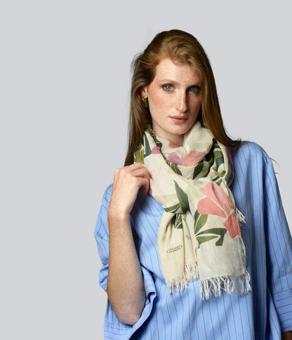 Foulard in Bambù DE LEMPICKA beige