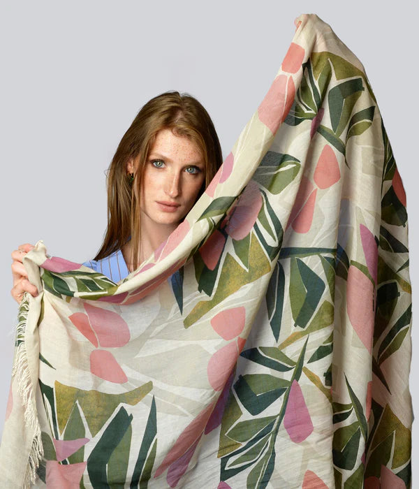 Foulard in Bambù DE LEMPICKA beige