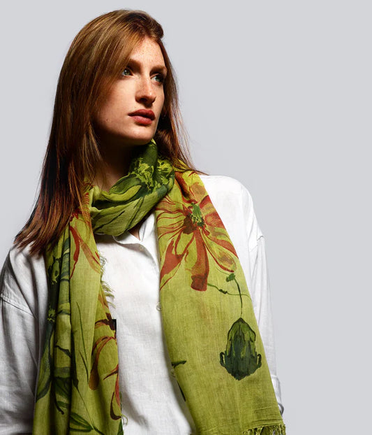 Foulard in Bambù DE NITTIS Verde Pistacchio