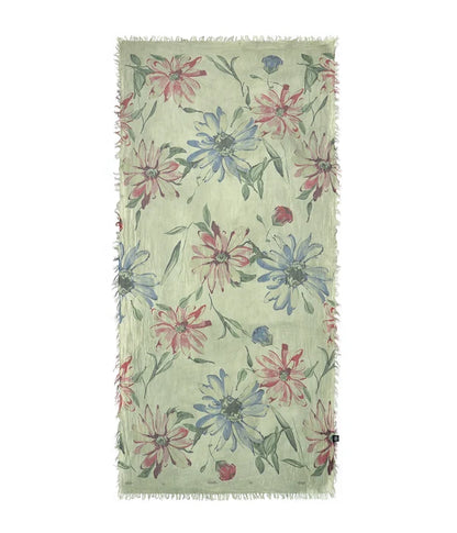 Foulard in Bambù DE NITTIS verde oliva