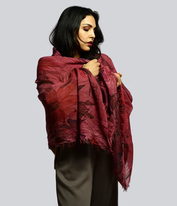 Foulard in Bambù DE NITTIS fragola