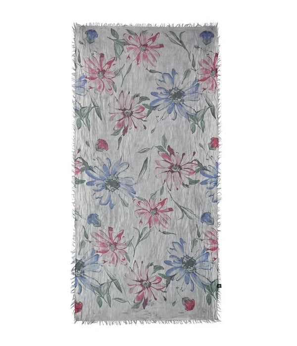 Foulard in Bambù DE NITTIS grigio fumo