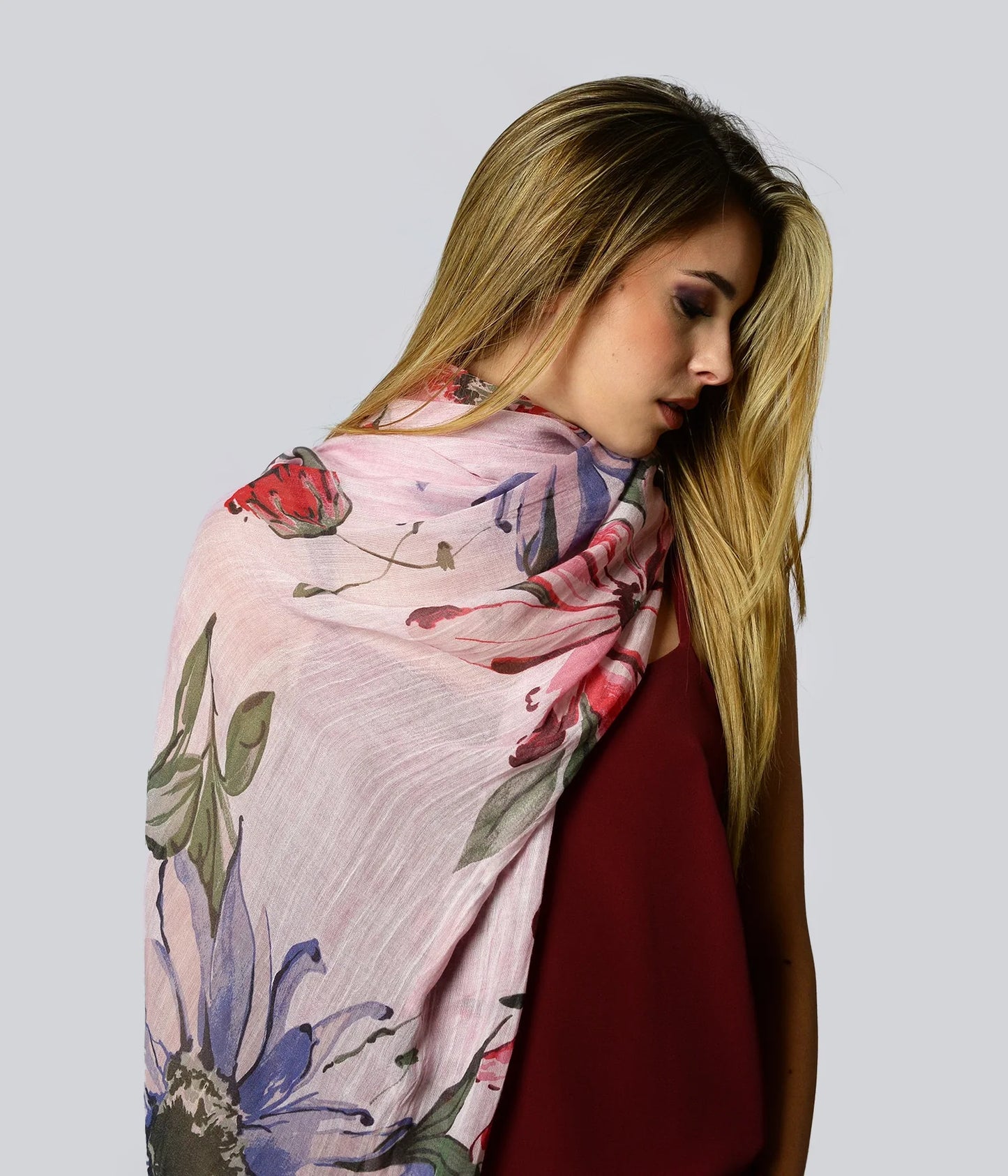 Foulard in Bambù DE NITTIS Rosa