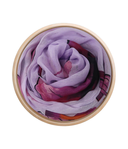 Foulard in Bambù DEGAS lilla