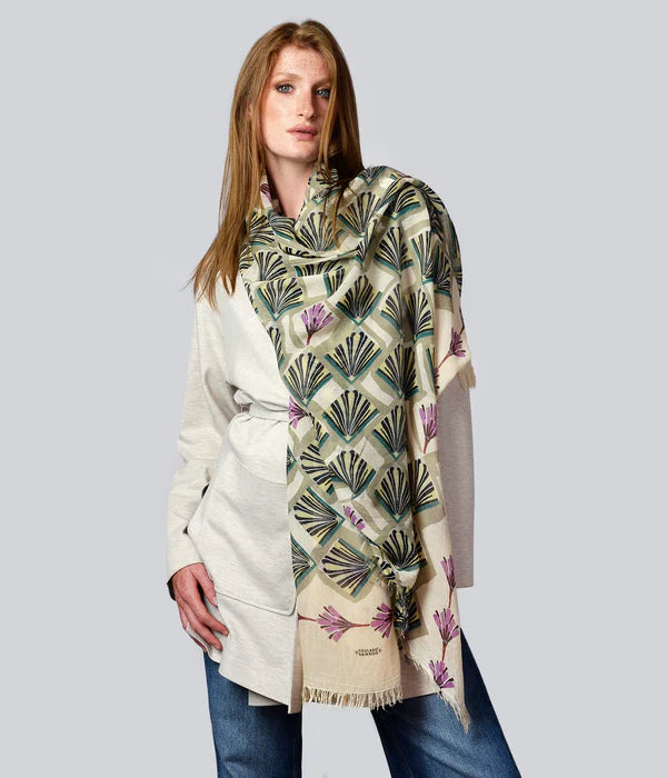 Foulard in Bambù ERTE' beige