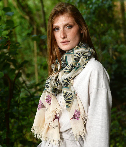 Foulard in Bambù ERTE' beige