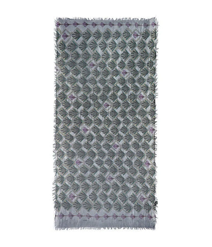Foulard in Bambù ERTE' grigio fumo