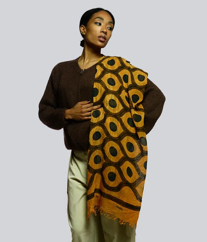 Foulard in Bambù ESCHER giallo
