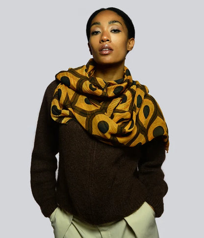 Foulard in Bambù ESCHER giallo