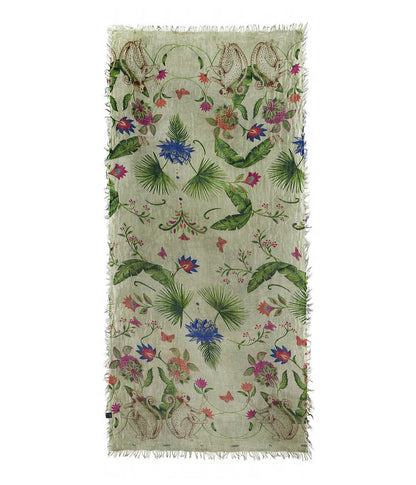 Foulard in Bambù FRIDA verde