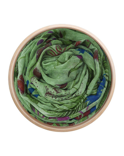 Foulard in Bambù FRIDA verde smeraldo
