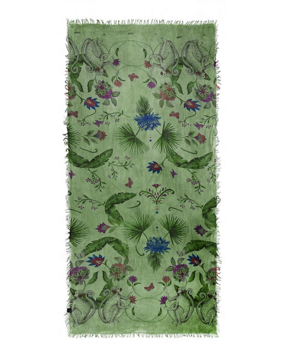 Foulard in Bambù FRIDA verde smeraldo