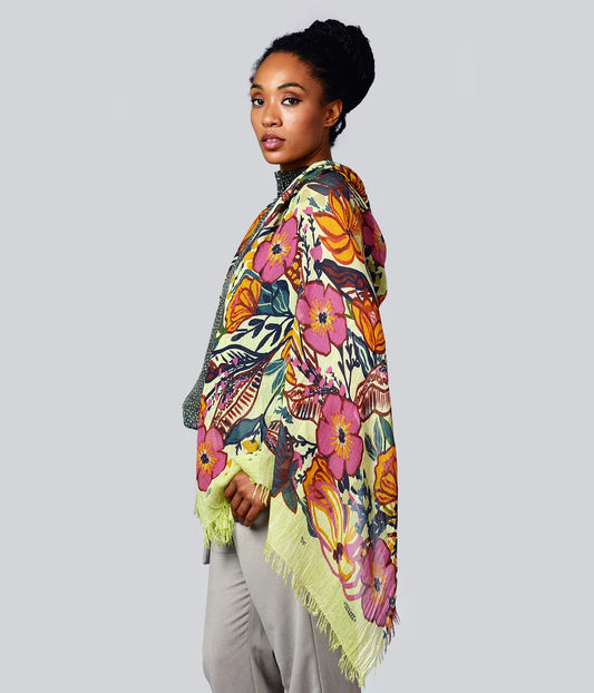 Foulard in Bambù GAUGUIN verde