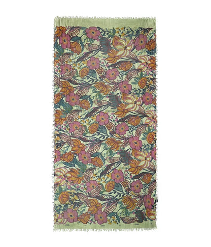 Foulard in Bambù GAUGUIN verde oliva