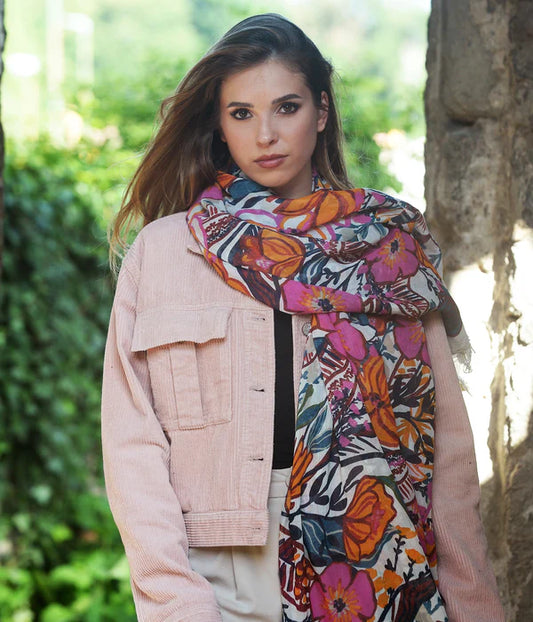 Foulard in Bambù GAUGUIN avorio