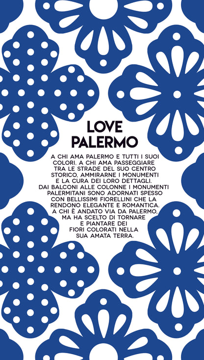 Collana LOVE PALERMO blu