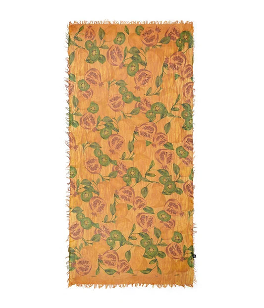 Foulard in Bambù GUTTUSO giallo zafferano