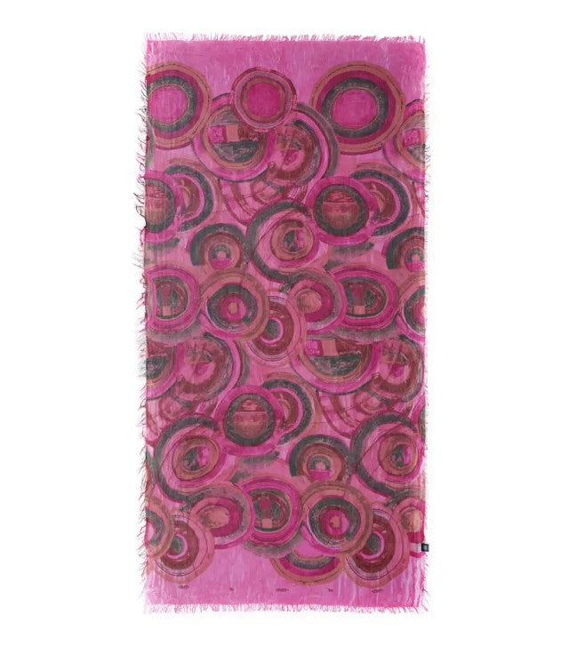 Foulard in Bambù KANDINSKY Rosa