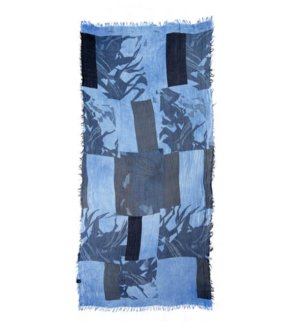 Foulard in Bambù KLEE azzurro