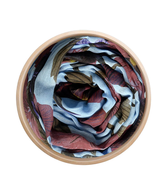 Foulard in Bambù LATOUR celeste