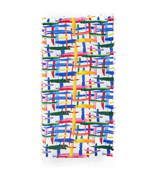 Foulard in Bambù MIRO' Bianco